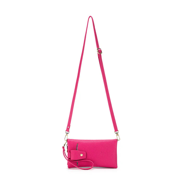 Black Caviar Mavie Wallet - Fuchsia