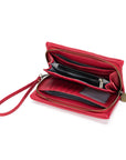 Black Caviar Mavie Wallet - Raspberry