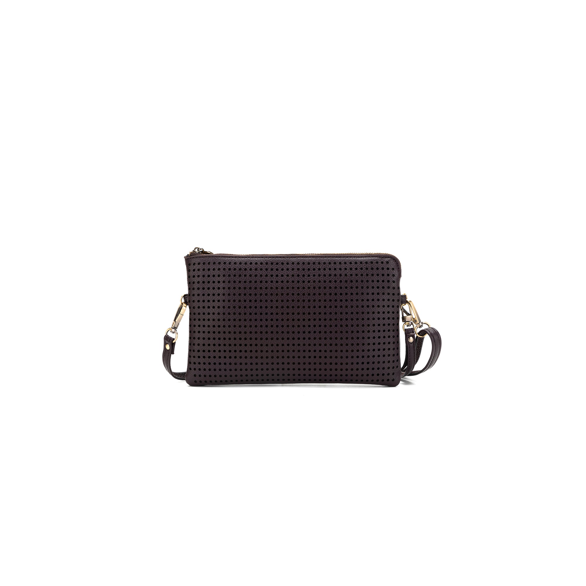 Black Caviar Nina Bag - Aubergine