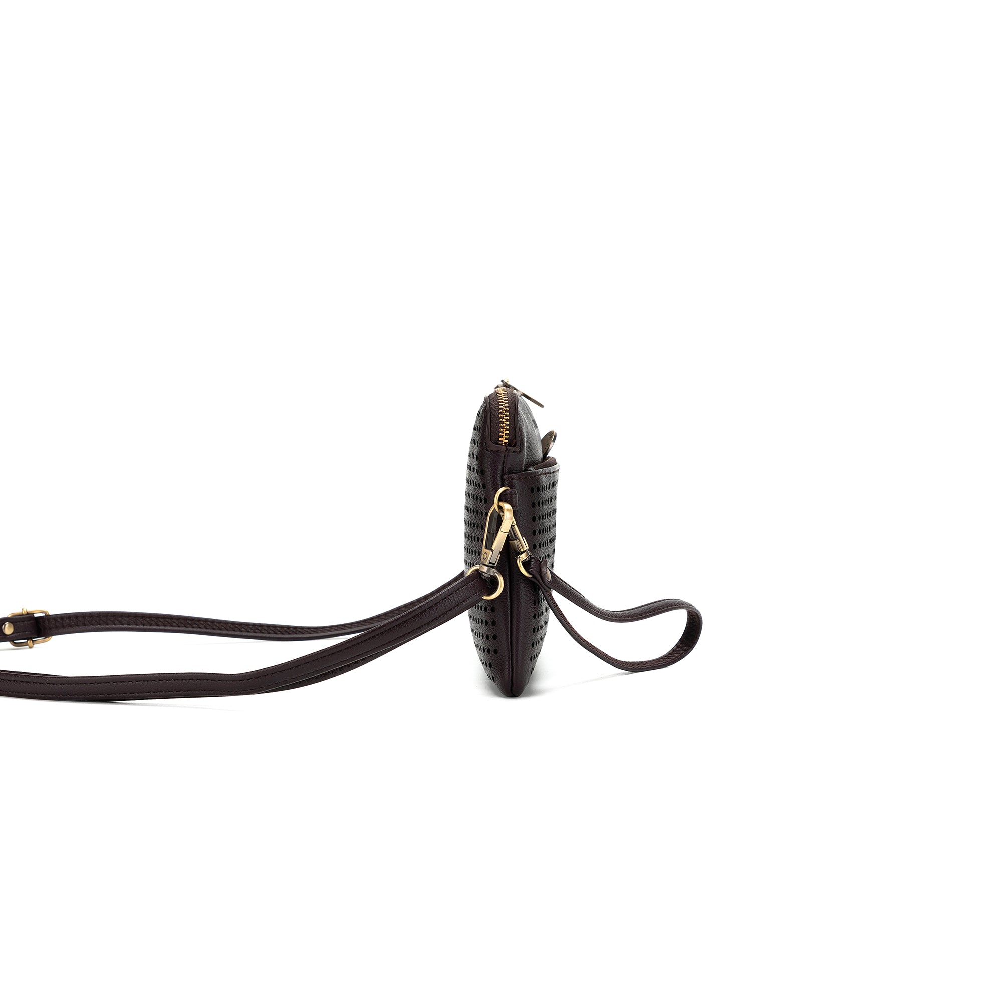 Black Caviar Nina Bag - Aubergine