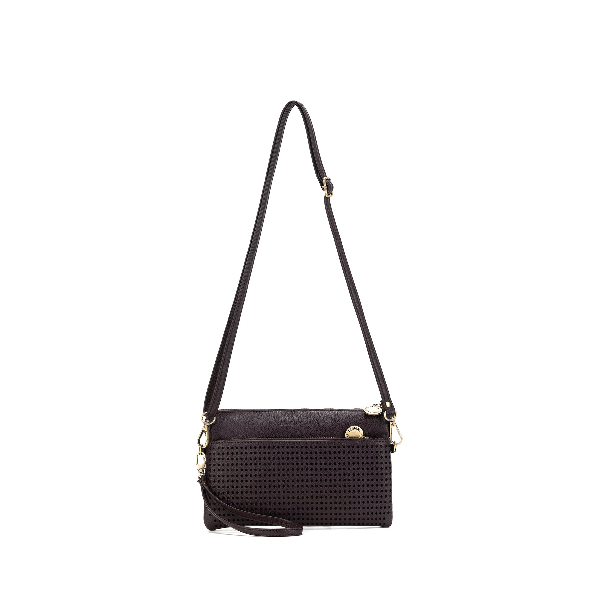 Black Caviar Nina Bag - Aubergine