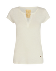 Mos Mosh Troy Short Sleeve Tee - Ecru