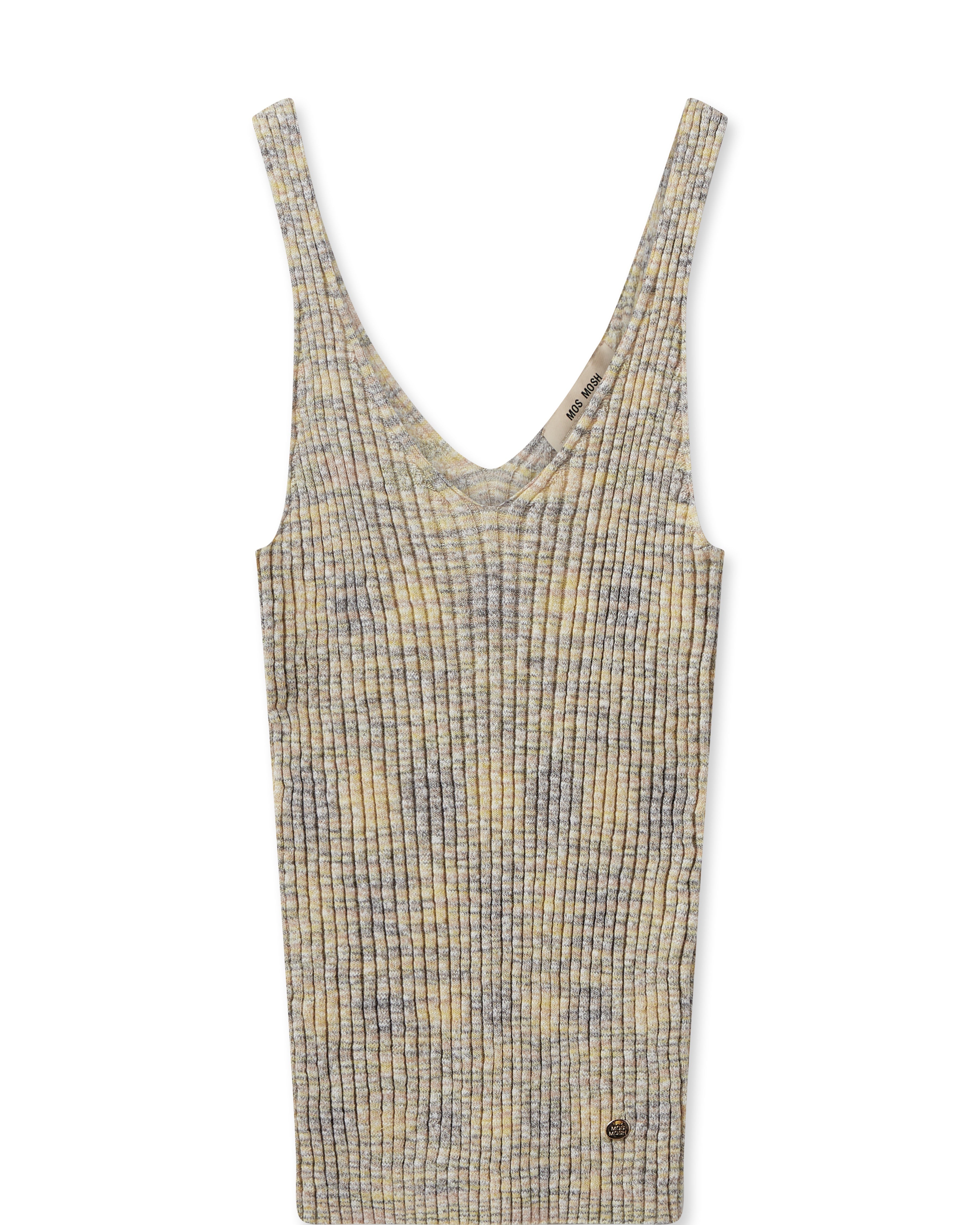 Mos Mosh Eisley Rib Knit Tank Top - Sesame
