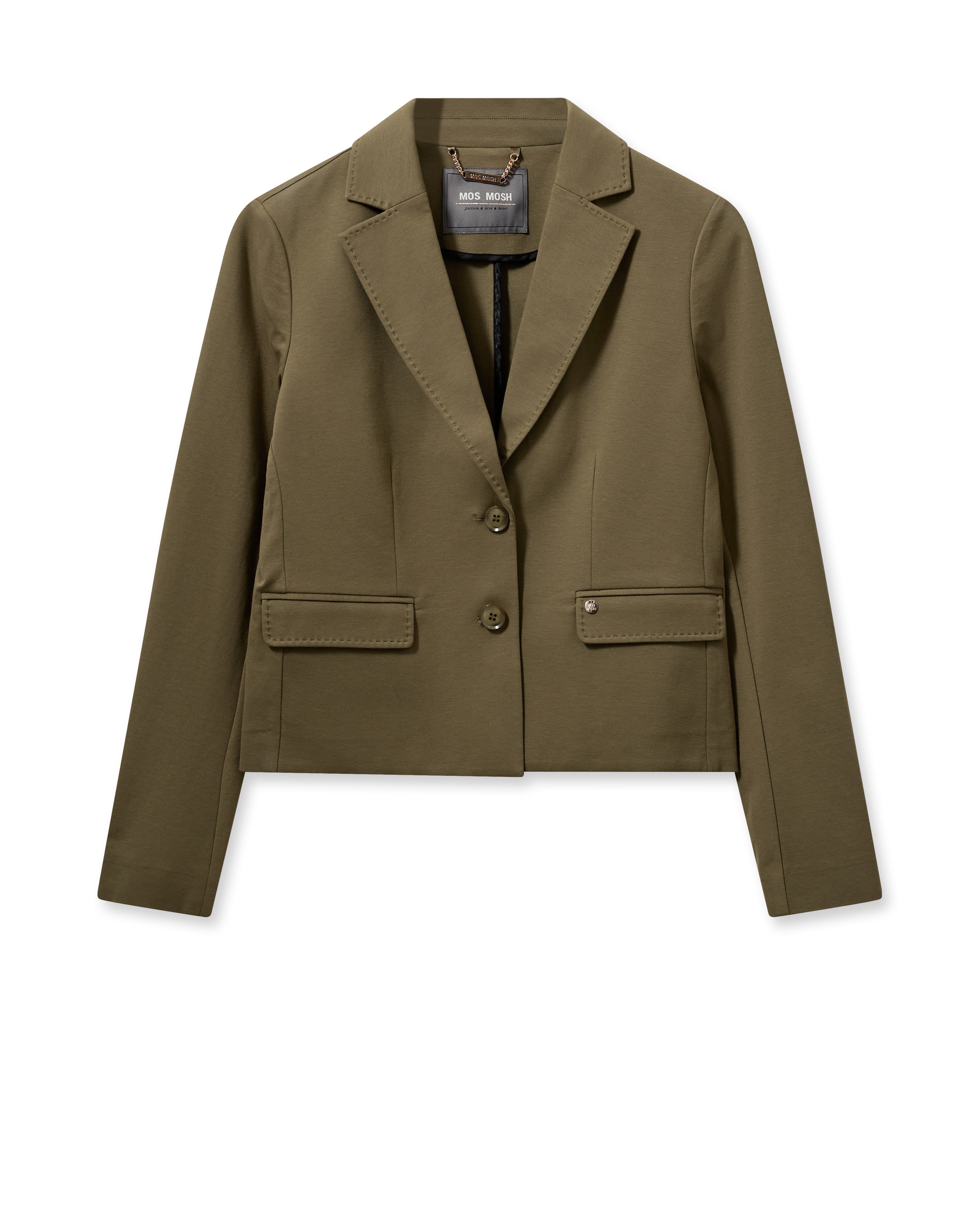 Mos Mosh Lopez Charm Blazer - Burnt Olive