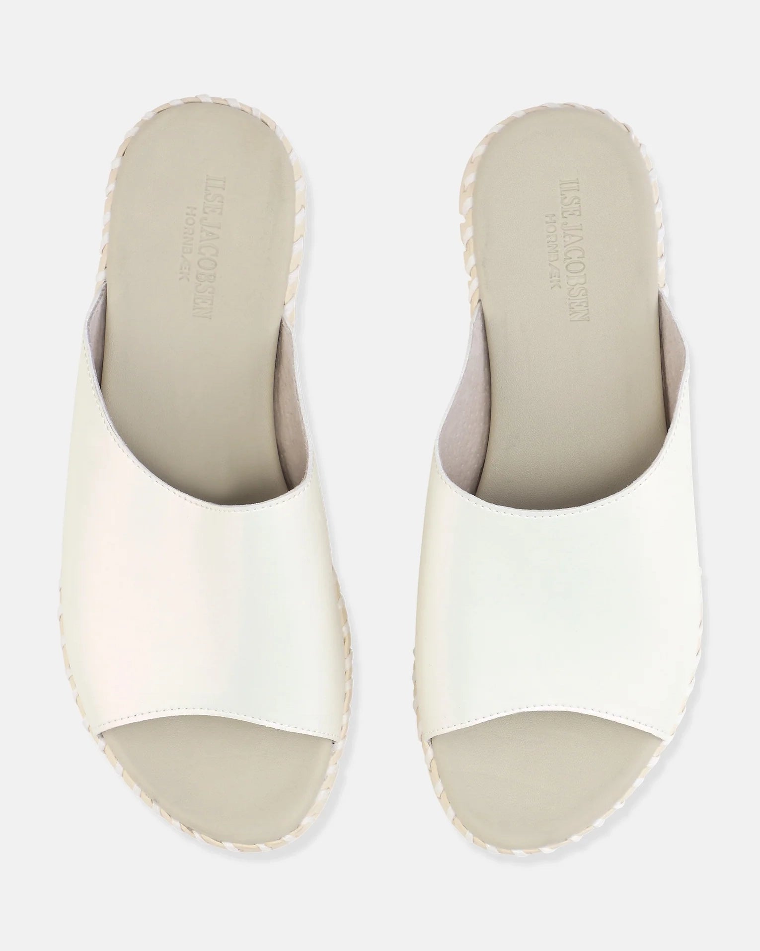 Ilse Jacobson Tulip Slip on Sandals - Whitecap