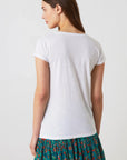 Leon & Harper Tonton Shell T-Shirt - White