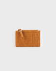 Black Caviar Ines Card Holder / Coin Purse - Tan
