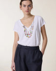 Leon & Harper Tonton Spring T Shirt - White