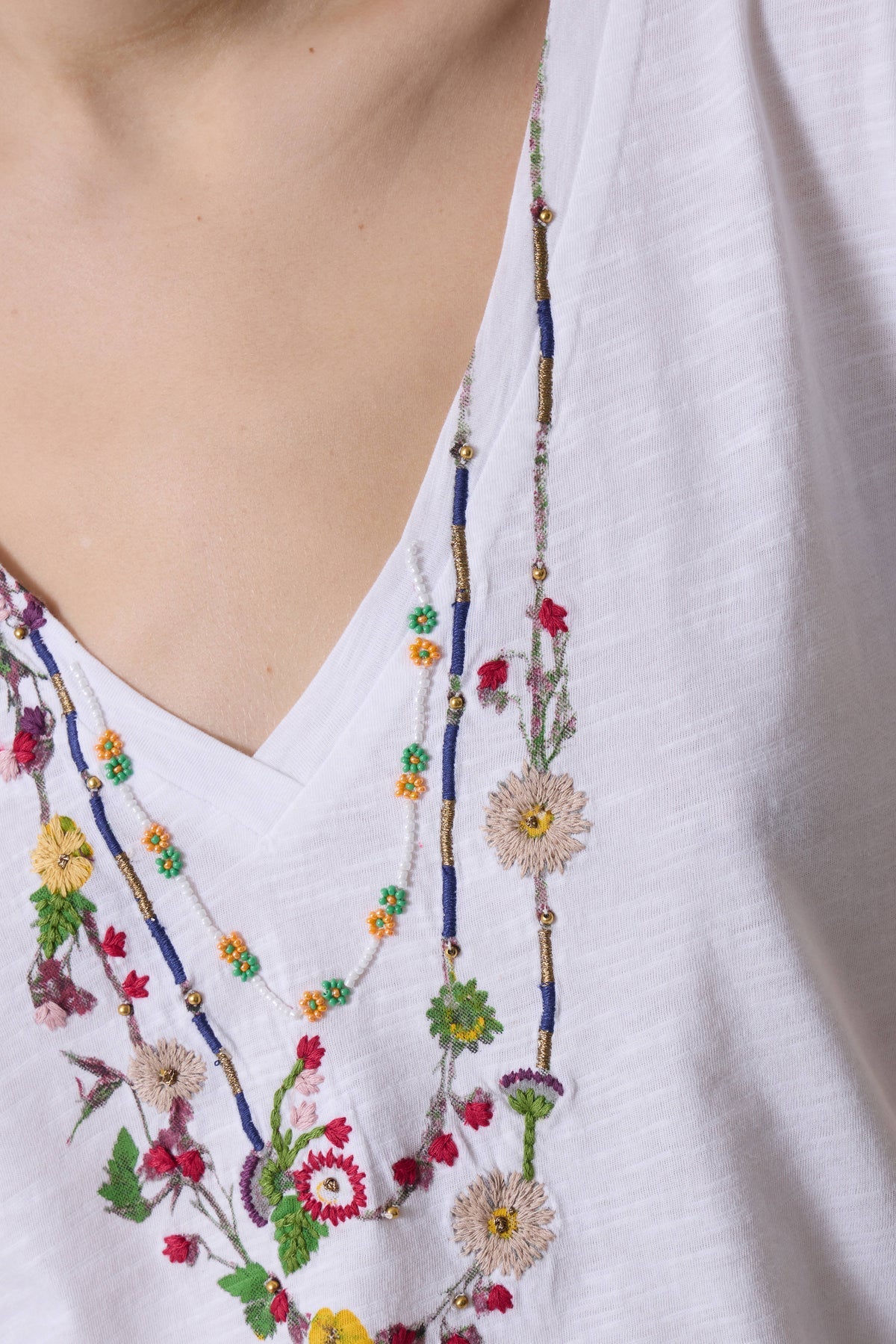 Leon & Harper Tonton Spring T Shirt - White