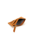 Black Caviar Ines Card Holder / Coin Purse - Tan