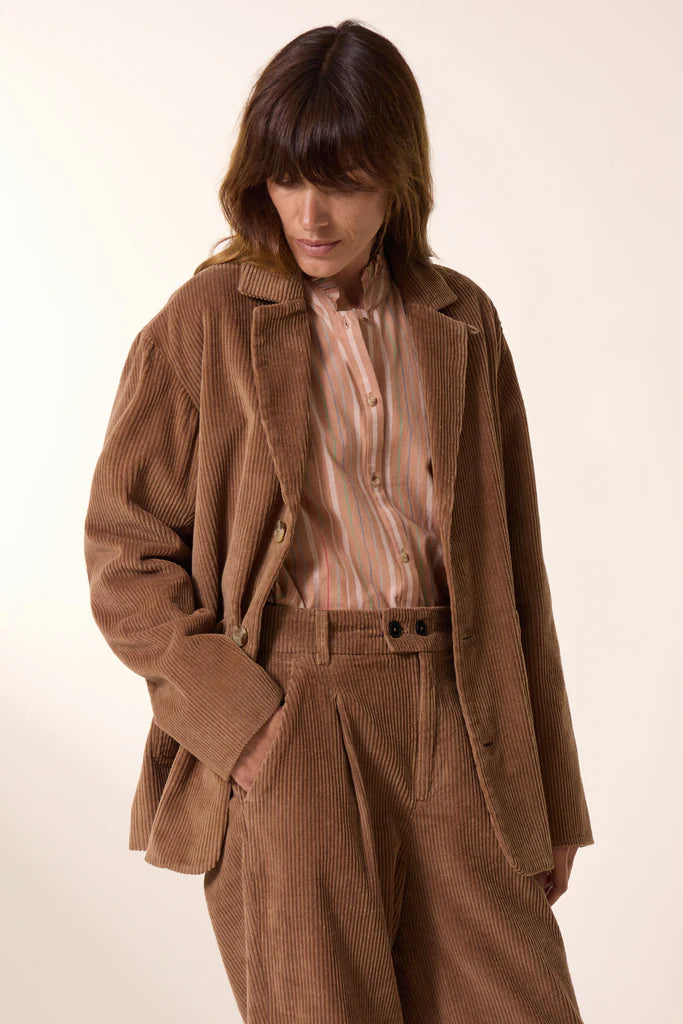 Leon & Harper Viviane Jacket -  Tan