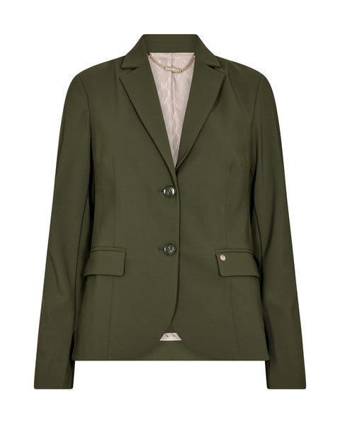 Mos Mosh Viga Izzy Blazer - Forest Green