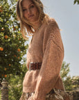 Mos Mosh Welma Knit Jersey - Burlwood