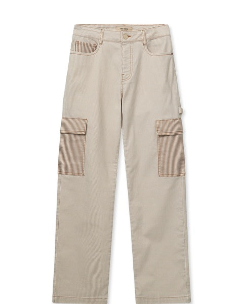 Mos Mosh Weneta Cargo Pant - Ecru