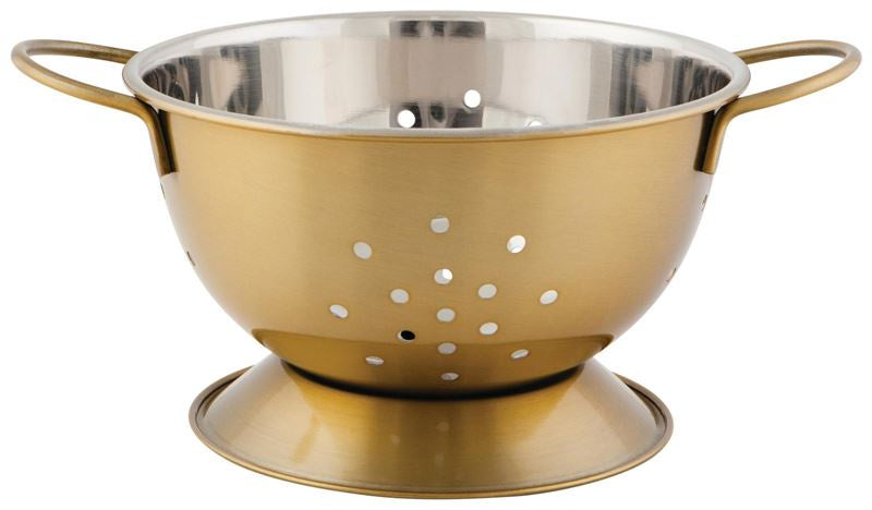 Now Design Small Metallic Colander
