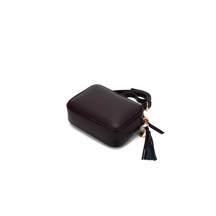 Black Caviar Indie Cross Body Bag - Aubergine