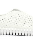 Ilse Jacobsen Tulip Microfibre Flats -  White
