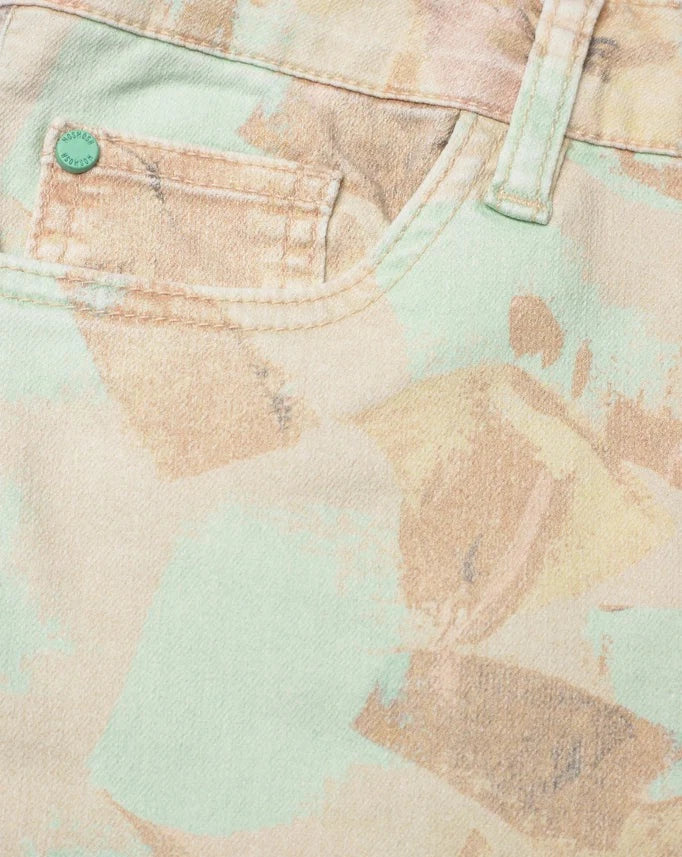 Mos Mosh Naomi Ashley Print Pant - Brook Green