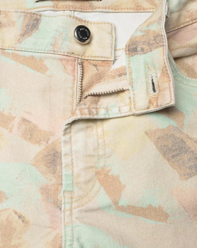 Mos Mosh Naomi Ashley Print Pant - Brook Green