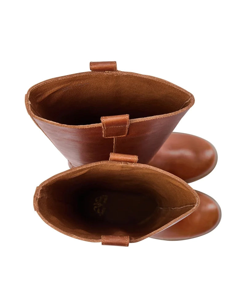 Mos Mosh MM Wales Hi Boot - Dark Cognac