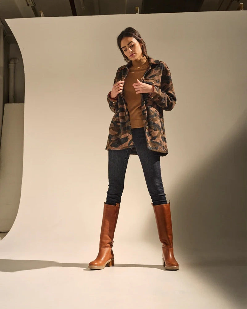 Mos Mosh MM Wales Hi Boot - Dark Cognac