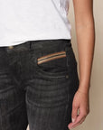Mos Mosh Naomi Chain Brushed Jeans