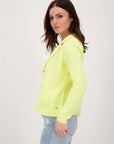 Monari Knitted Jacket Patch Pocket - Sunshine