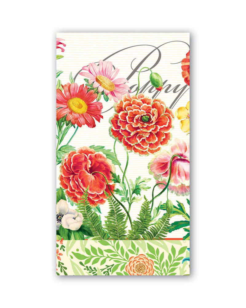 Michel Design Works Poppies & Posies Hostess Napkins