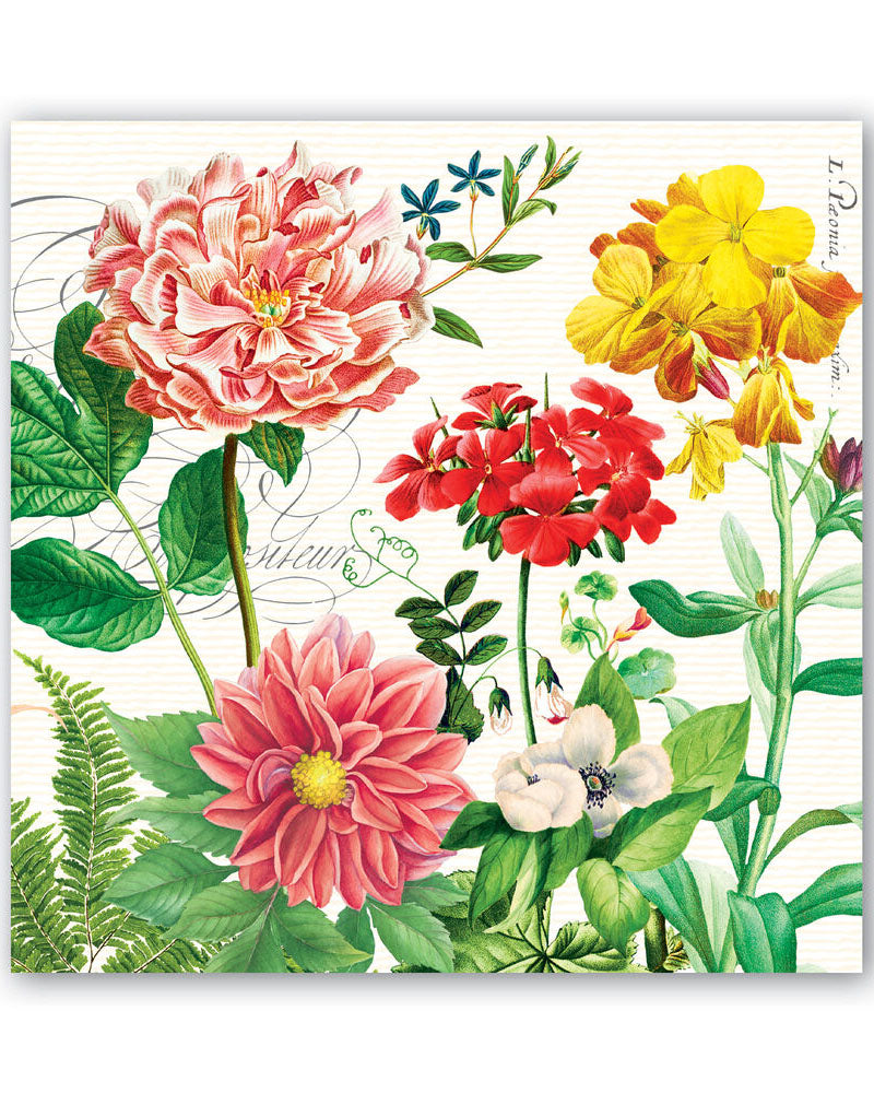 Michel Design Works Poppies & Posies Luncheon Napkins