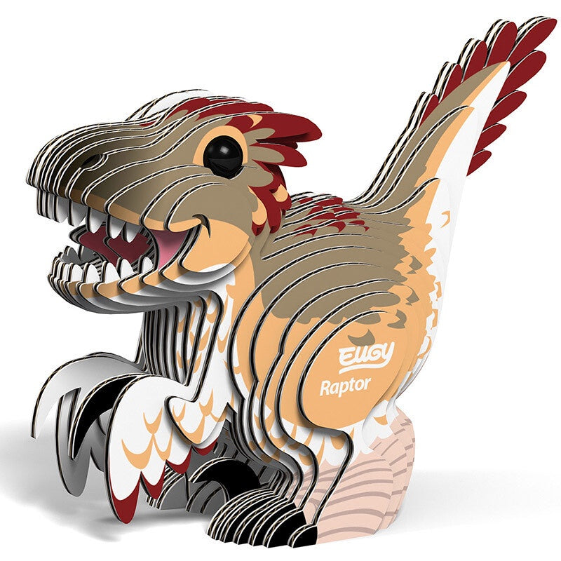 Eugy 065 Raptor 3D Cardboard Model Kit