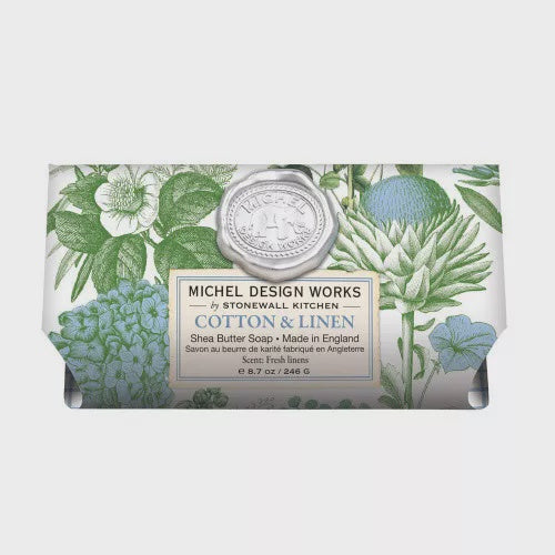 Michel Design Works Cotton & Linen Large Soap