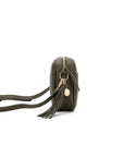 Black Caviar Indie Cross Body Bag - Dark Olive