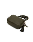 Black Caviar Indie Cross Body Bag - Dark Olive