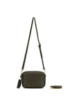 Black Caviar Indie Cross Body Bag - Dark Olive