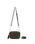 Black Caviar Indie Cross Body Bag - Dark Olive
