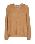 Mos Mosh Thora V-Neck Knit - Chipmunk