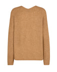 Mos Mosh Thora V-Neck Knit - Chipmunk