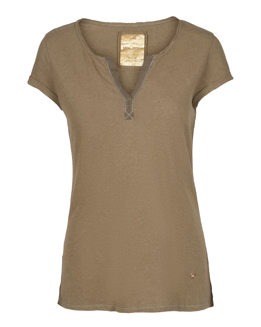 Mos Mosh Troy Short Sleeve Tee - Army