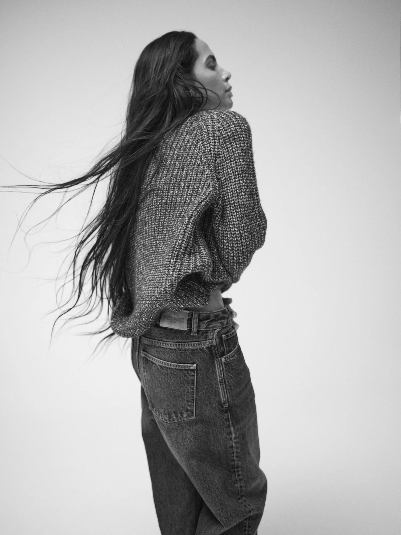 Mos Mosh HEYANNO Feel Vita Knit Jersey - Indigo Navy