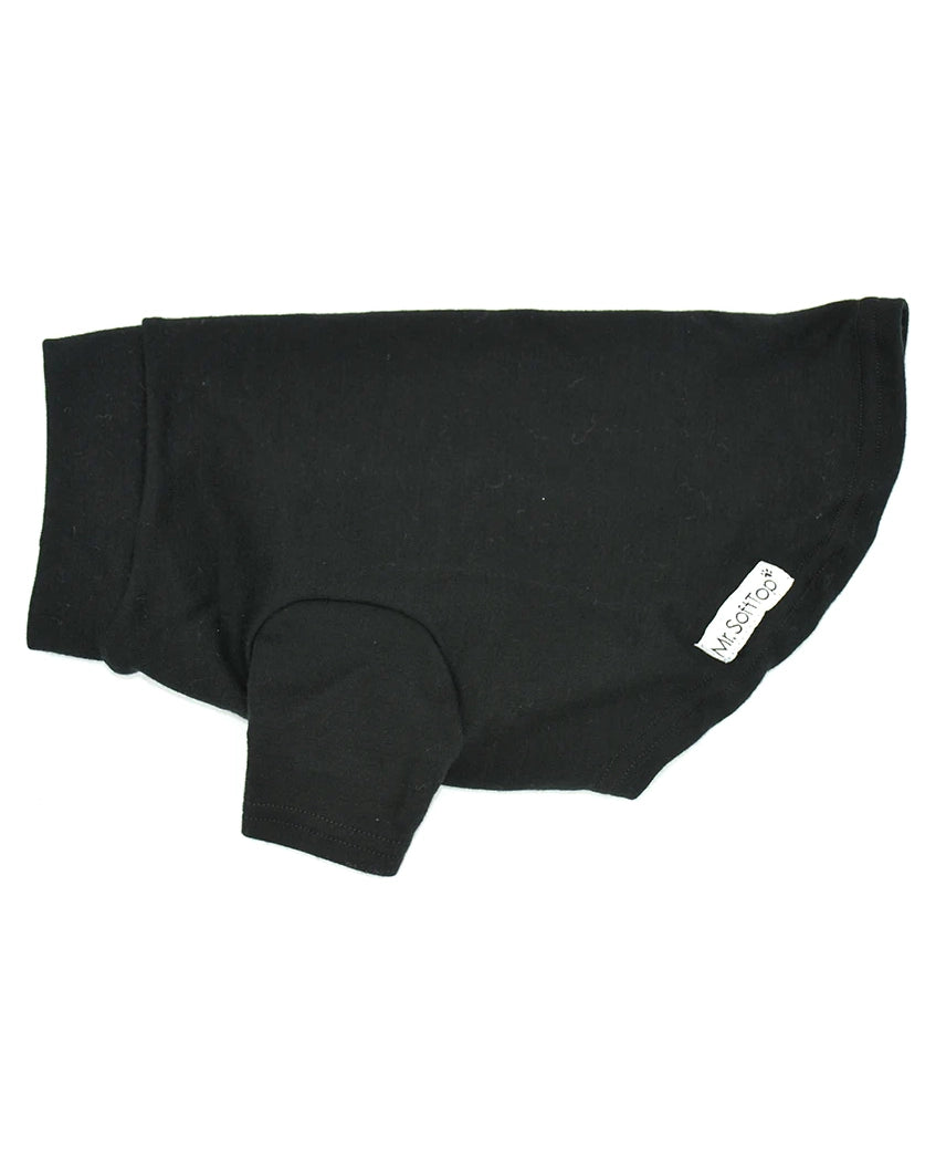 Mr Soft Top Winter Weight Merino Tee - Dark Brown