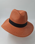 Free Spirit Classic Panama Summer Hat-Terracotta