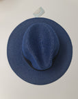 Free Spirit Classic Panama Summer Hat-Navy