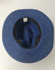 Free Spirit Classic Panama Summer Hat-Navy