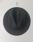 Free Spirit Classic Panama Summer Hat-Black 3009