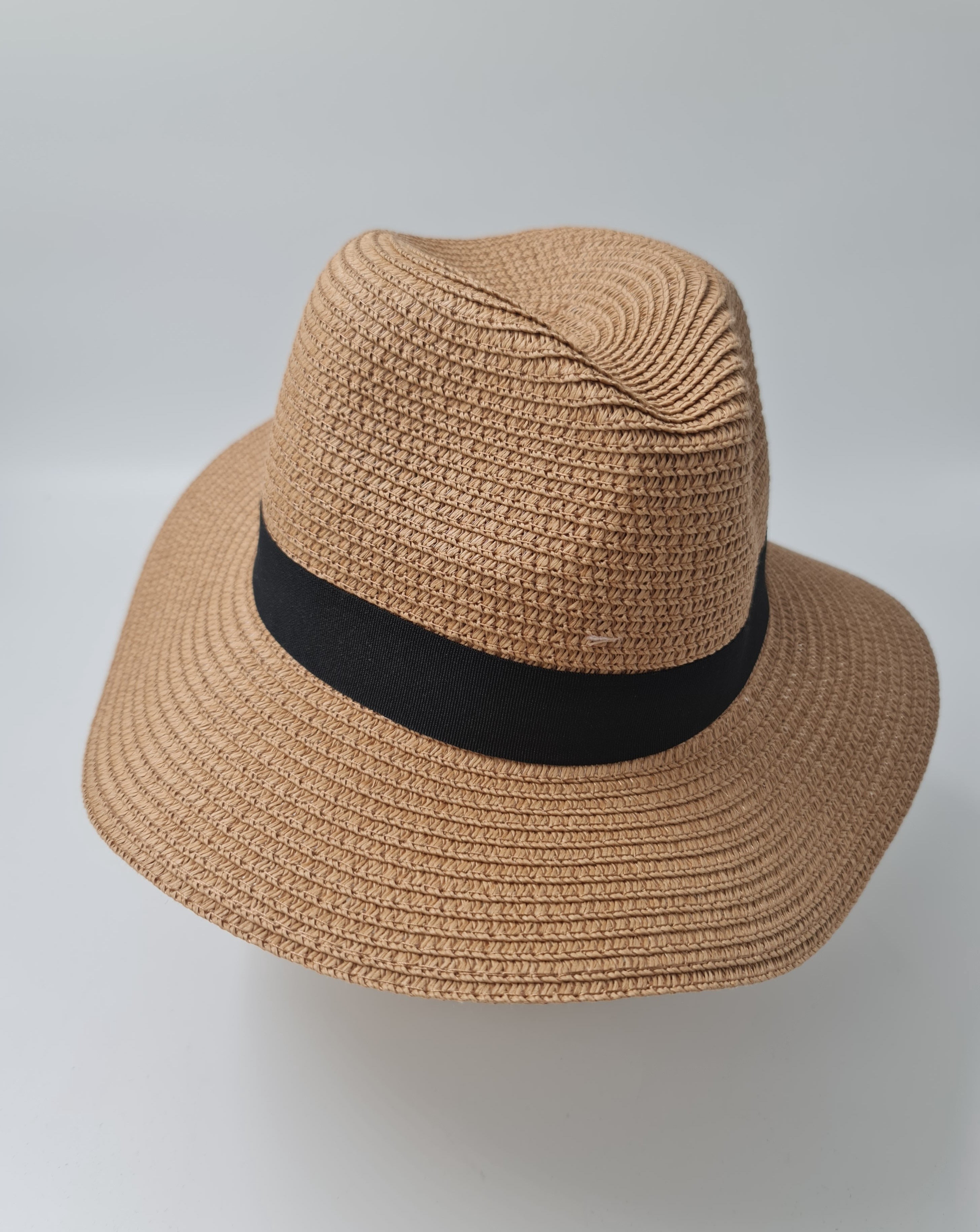 Free Spirit Classic Panama Summer Hat-Tan