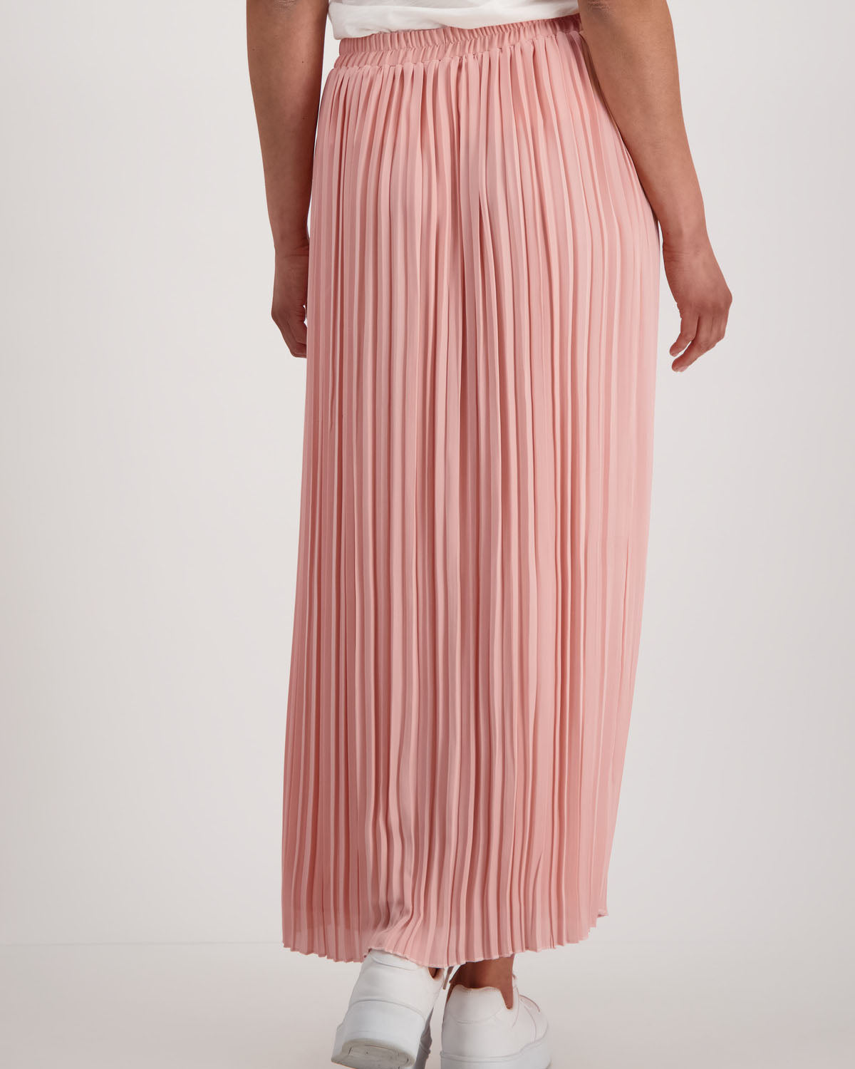 Monari Pleated Maxi Skirt - Blush