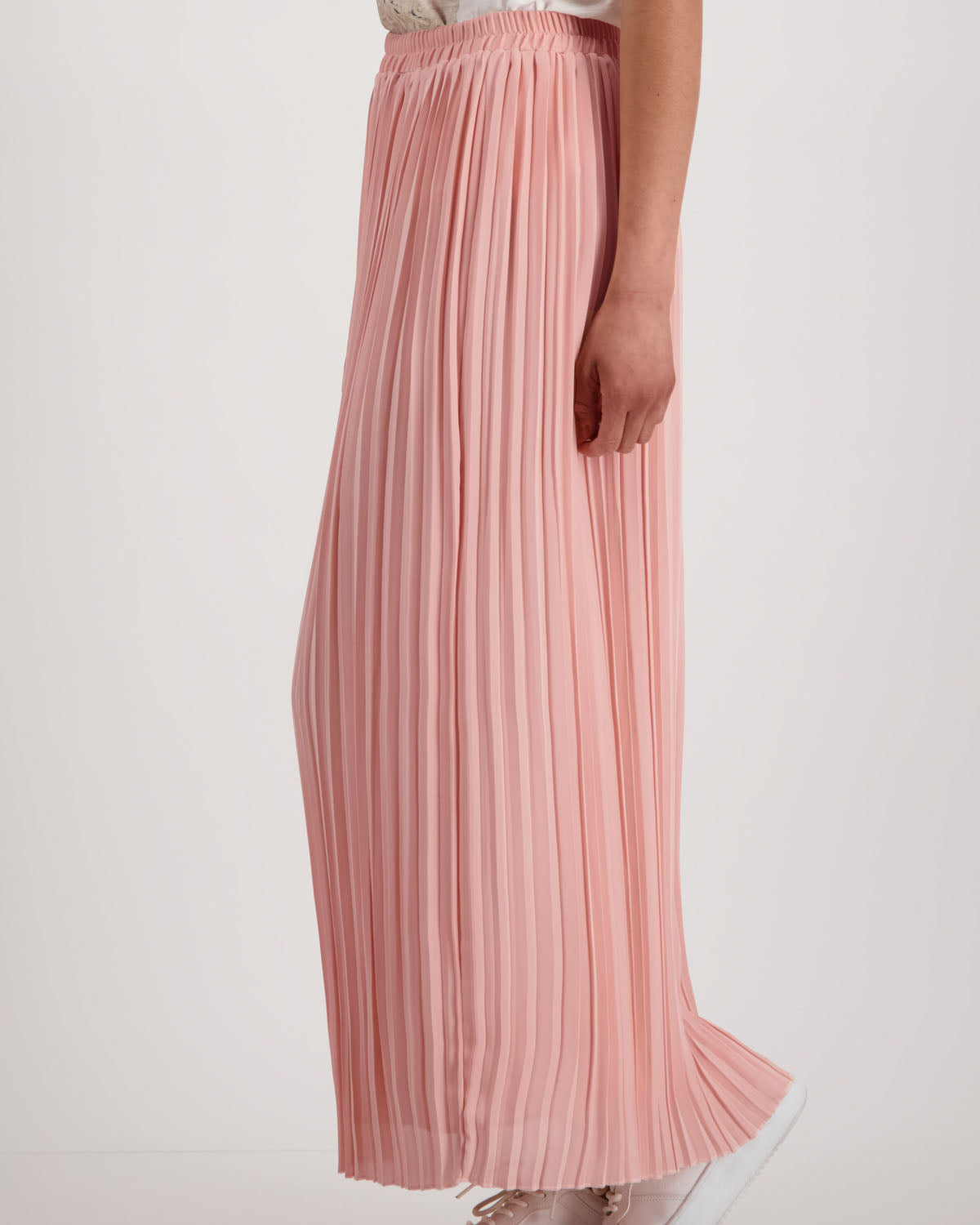 Monari Pleated Maxi Skirt - Blush