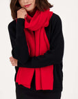 Monari Chunky Scarf - Red