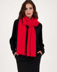 Monari Chunky Scarf - Red