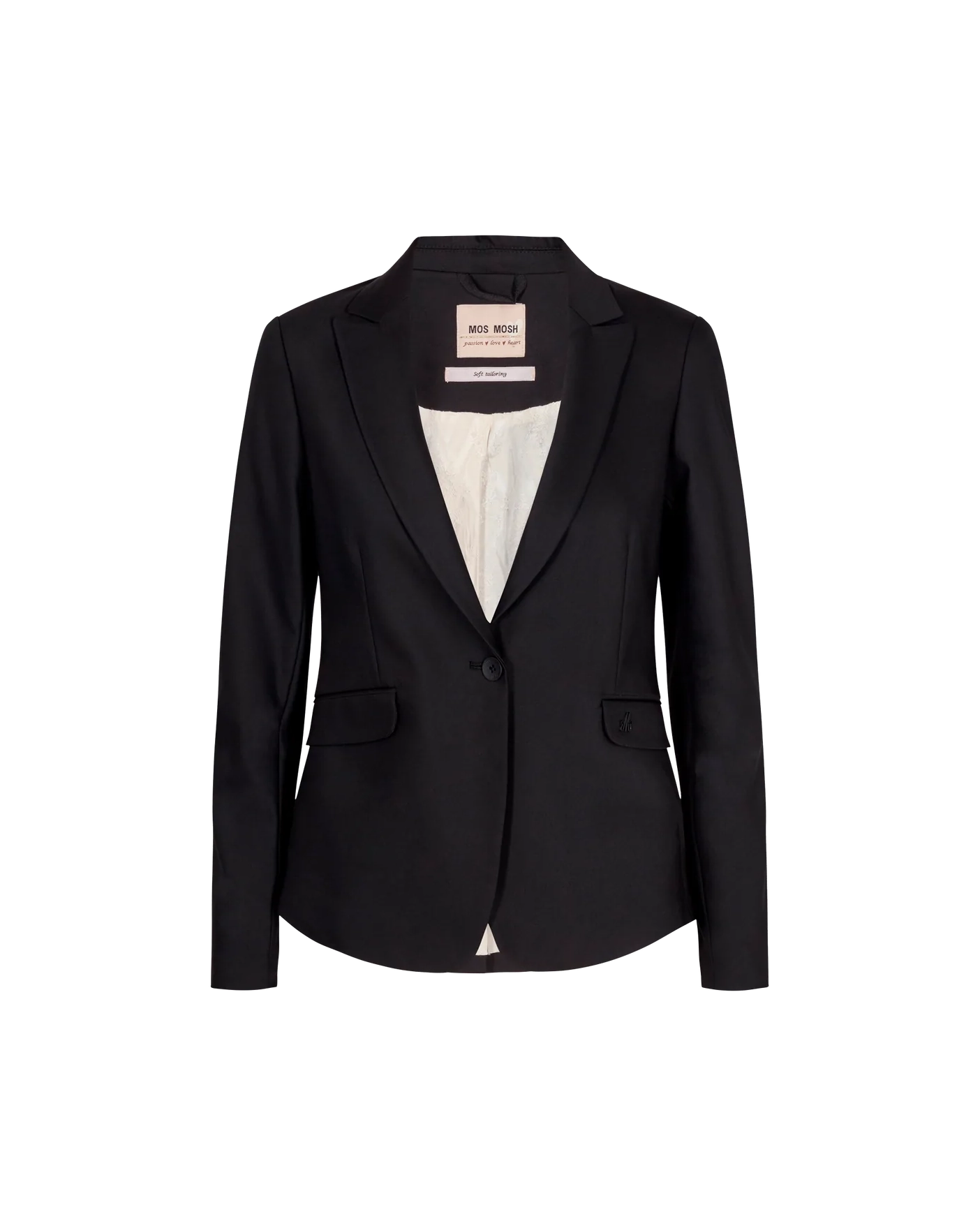 Mos Mosh Blake Night Blazer - Black